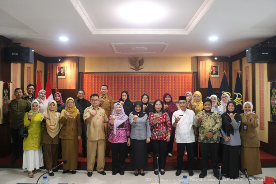 DJKI Dan Kanwil Sumbar Kolaborasi Fasilitasi Dan Konsultasi Inventarisasi KIK Bagi OPD Di Sumatera Barat